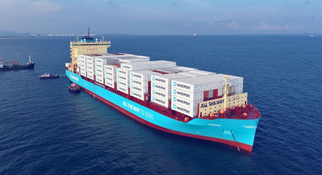 Maersk's Maiden Voyage with Asia's First Methanol-Ready Ship