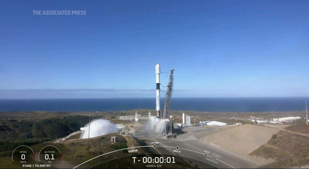 SpaceX Makes History with First Spy Satellite Launch to South Korea from California