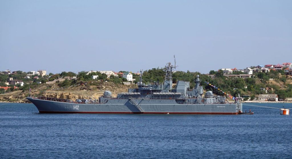 The Catastrophic Fate of the Russian Navy's Novocherkassk Landing Ship