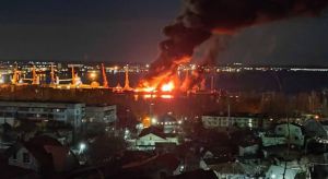 The-Destruction-of-the-Russian-Navys-Novocherkassk-Landing-Ship