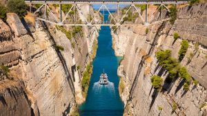 the-corinth-canal-an-artificially-constructed-vascular-shipway