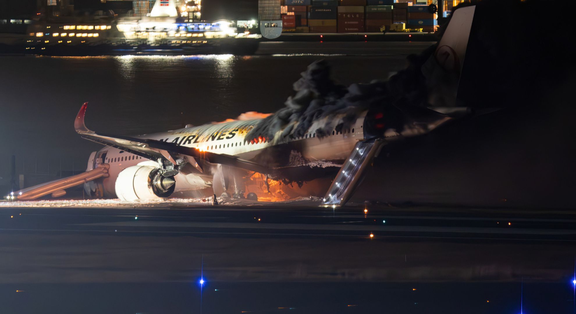 Aircraft Crash_ A Miraculous Escape and Unfortunate Collision