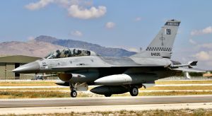 The F-16 Fighter Jet crashed near Kunsan Air Base