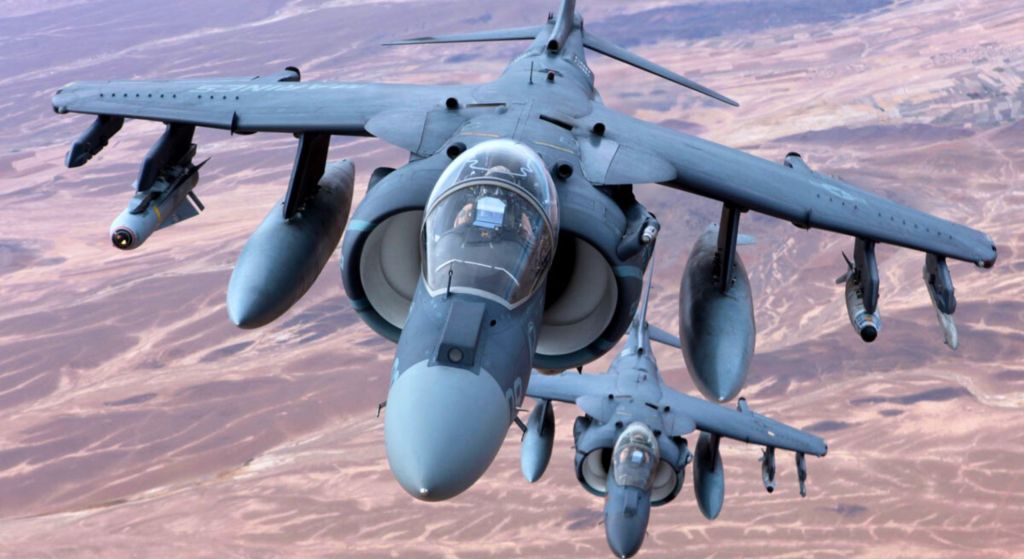 Unveiling the Power and Precision of Harrier Aircraft_ A Closer Look