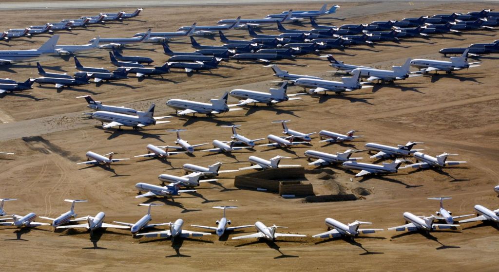 Unveiling the Secrets of Aircraft Boneyards_ Where Planes Go to Rest