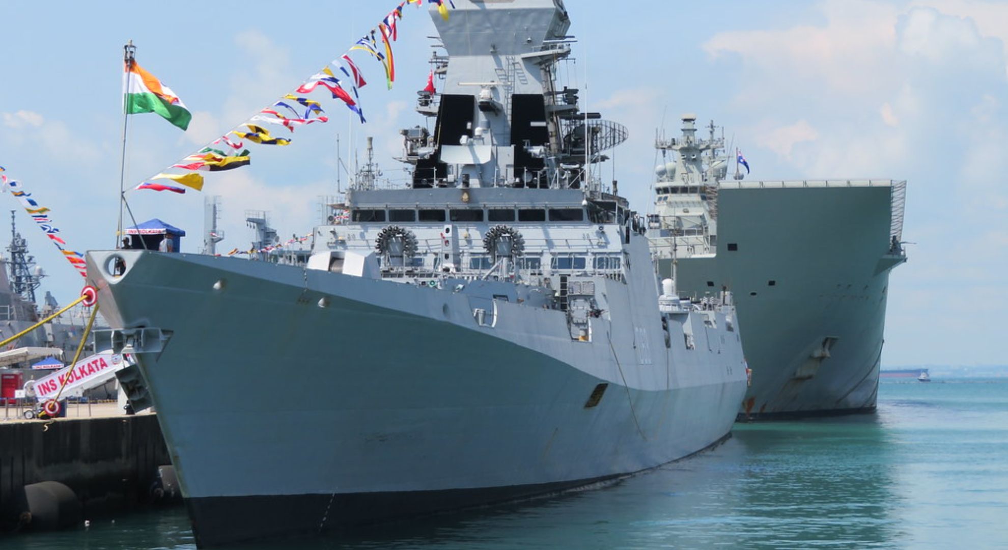 Exploring the Mighty INS Kolkata_ India's Pride at Sea