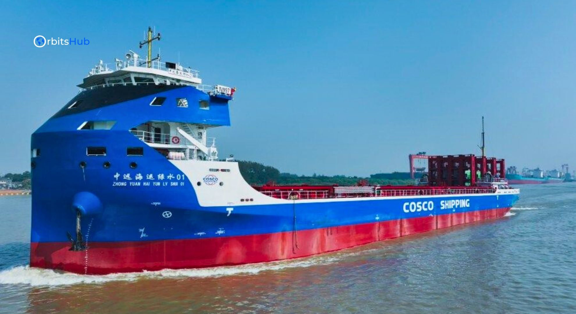 Lvshui 01_ The World's First River-Sea Electric Container Ship